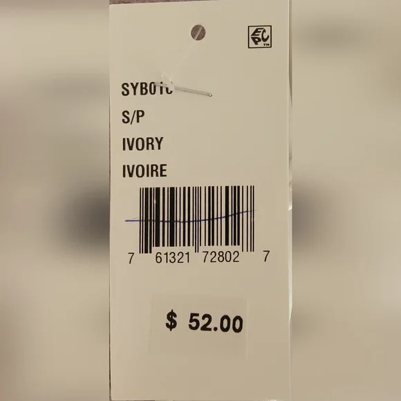 ✨ Luxury White Ivory Robe Size S - Picture 8 of 8